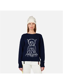 Dámsky sveter ROSSIGNOL W JCC SIGNAL RN, modrý