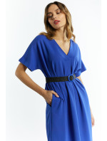 Monnari Dámske šaty s vreckami Modré
