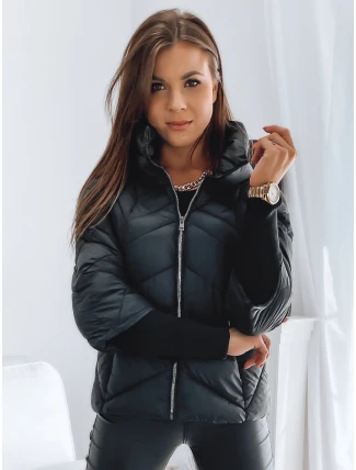 Dámska bunda INESS black FashionStreet TY3141 Dámska bunda INESS black FashionStreet TY3141