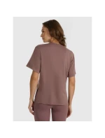 Dámske modalové tričko oversize 4F 4FRAW25TTSHF3408-82S