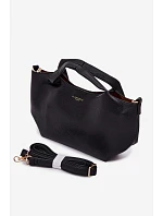 Černá taška z imitace kůže Corisse