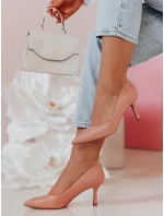 Dámske lodičky LUMARA pink FashionStreet na ihlovom podpätku ZY0729