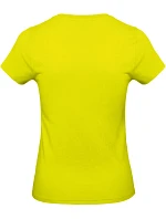 B&C #E190 /women Dámske tričko z hrubej bavlny 01.004T pixel lime