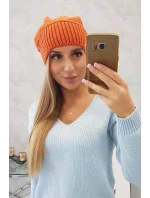 Dámska čiapka Ingrid K371 oranžová
