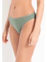 Dámske nohavičky 2 pack 163334 1A223 - 75910 - Zelená, biela - Emporio Armani