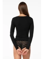 JEDNODUCHÉ TRIČKO S DLHÝM RUKÁVOM