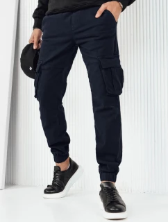Pánske bojové nohavice navy blue FashionStreet UX4175