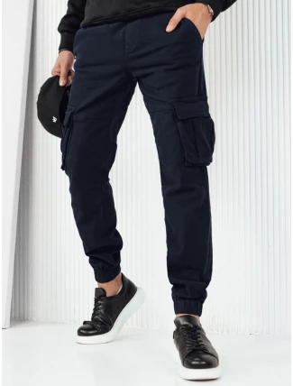 Pánske bojové nohavice navy blue FashionStreet UX4175 Pánske bojové nohavice navy blue FashionStreet UX4175