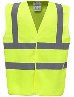 Bezpečnostná vesta Yoko HVW 100 Hi-Vis 79.W100, žltá, vysoká viditeľnosť Bezpečnostná vesta Yoko HVW 100 Hi-Vis 79.W100, žltá, vysoká viditeľnosť