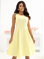 Šaty MI SK A5433.96 svetložltá Šaty MI SK A5433.96 svetložltá