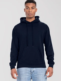 Fruit of the Loom Iconic 250 Hooded Sweat Mikina s kapucňou 16.2294 tmavomodrá