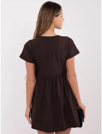 Šaty RV SK 5672.03P tmavohnedé Šaty RV SK 5672.03P tmavohnedé
