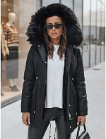 Dámska zimná bunda GARNET black FashionStreet TY3957 Dámska zimná bunda GARNET black FashionStreet TY3957