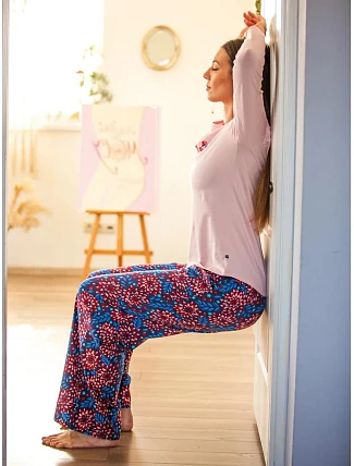 Pyžamo Key LNS 635 B26 s dlhými rukávmi, veľkosti S–XL Pyžamo Key LNS 635 B26 s dlhými rukávmi, veľkosti S–XL