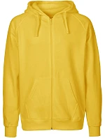 Neutral O 63301 Pánska mikina s kapucňou z bio bavlny 77.6331 žltá Neutral O 63301 Pánska mikina s kapucňou z bio bavlny 77.6331 žltá