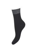 Dámske netlačiace ponožky Milena 0200 Lurex 37-41