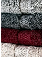 Lord Nelson Fairtrade Towel 50 – uterák 85.0045, farba: machová Lord Nelson Fairtrade Towel 50 – uterák 85.0045, farba: machová