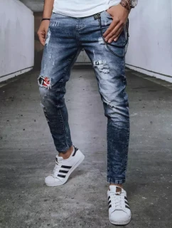 FashionStreet pánske modré džínsové nohavice UX3721