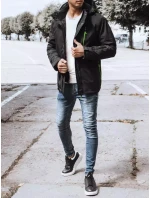 Pánska zimná bunda čierna FashionStreet TX4240
