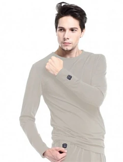 Glovii GJ1GM Tričko/top Mikina s dlhým rukávom a výstrihom Elastan, polyester