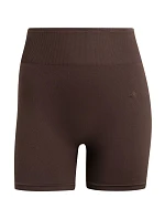 Dámske legíny adidas Workout Essentials Knit 4 Inch Leggings brown KE5841 women's