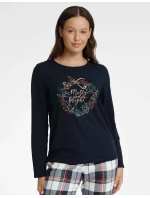 Dámske pyžamo Goldy 40939-59X Námornícka modrá - Henderson Ladies