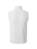 Exit fleecová vesta unisex biela