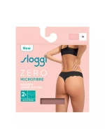 Dámske nohavičky ZERO Microfibre 2.0 Hipstring 2P - CACAO - hnedé 1141 - SLOGGI Dámske nohavičky ZERO Microfibre 2.0 Hipstring 2P - CACAO - hnedé 1141 - SLOGGI