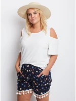 Šortky AT SN 2101A.04X tmavo modrá