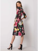 Šaty LK SK 508125.43P čierna a červená