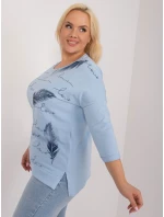 Blúzka RV BZ 9433.81 svetlomodrá Blúzka RV BZ 9433.81 svetlomodrá