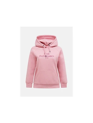 Dámska mikina PEAK PERFORMANCE W Original Hood, ružová Dámska mikina PEAK PERFORMANCE W Original Hood, ružová
