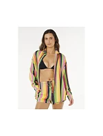 Dámska košeľa RIP CURL Neon Stripe Relaxed Shirt, viacfarebná Dámska košeľa RIP CURL Neon Stripe Relaxed Shirt, viacfarebná