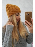 Fleecová čiapka Roma K224 horčicová