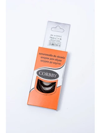 Corbby Hnedé voskované tenké šnúrky Corbby Hnedé voskované tenké šnúrky