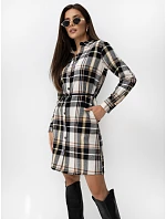 Šaty D71720W30374A2EN, čierne a béžové Šaty D71720W30374A2EN, čierne a béžové