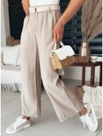 Dámske zvonové nohavice CHIMAS svetlohnedé FashionStreet UY2107 Dámske zvonové nohavice CHIMAS svetlohnedé FashionStreet UY2107