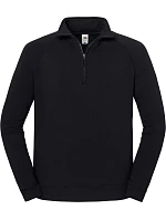 Fruit of the Loom Iconic Premium Zip Neck Sweat – ťažká mikina s 1/4 zipsom 16.2288 čierna Fruit of the Loom Iconic Premium Zip Neck Sweat – ťažká mikina s 1/4 zipsom 16.2288 čierna