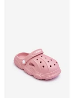 Dziecięce Piankowe Klapki Chodaki Różowe Cloudy