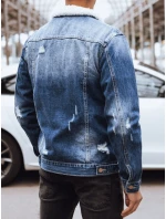 Pánska modrá džínsová bunda FashionStreet TX4580