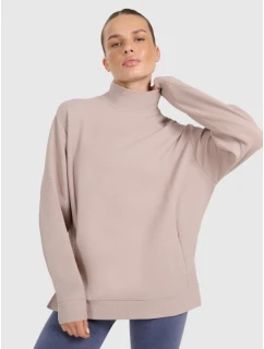 Dámska mikina na jogu a pilates 4F 4FWAW25TFSWF589-83S