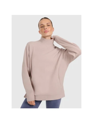 Dámska mikina na jogu a pilates 4F 4FWAW25TFSWF589-83S