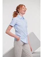 Russell Athletic 933F Blúzka Oxford s krátkym rukávom 11.933F oxford blue Russell Athletic 933F Blúzka Oxford s krátkym rukávom 11.933F oxford blue