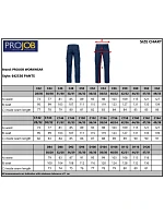 ProJob 2530 Waistpants Service (62-64) Pracovné nohavice 64.530X čierne ProJob 2530 Waistpants Service (62-64) Pracovné nohavice 64.530X čierne