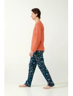Vamp - Pánske pyžamo s potlačou 21611 - Vamp