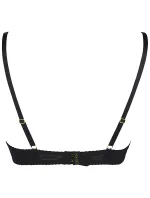 Podprsenka V-10021 čierna/červená - Axami