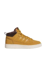 Pánske členkové topánky Rapid Court Mid Winterized JR0171 Mustard with Brown - Adidas Pánske členkové topánky Rapid Court Mid Winterized JR0171 Mustard with Brown - Adidas