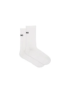 Cyklistické ponožky POC Motion MTB Long Socks, biele