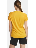 Craft Teamwear Squad Go Contrast Jersey W Dámske kontrastné športové tričko 82.2726 jasne červená/express Craft Teamwear Squad Go Contrast Jersey W Dámske kontrastné športové tričko 82.2726 jasne červená/express