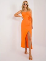 DHJ SK 18992 šaty.62 oranžová